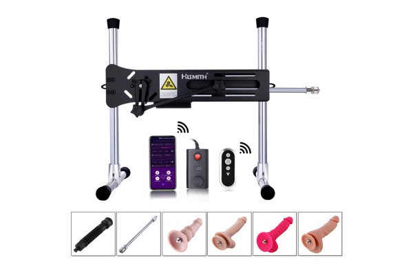 Hismith Premium Sex Machine,Wireless APP Remote controlled Love Machine With Bundle Attachments