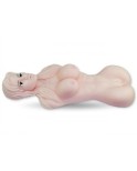 Solid Silicone Masturbator Med Tight Vagina og Anal Sex Doll For Male