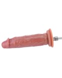 Hismith 9.1" silicone dildo, 8.35" insertable length, vibration and rotation function with KlicLok system, size M