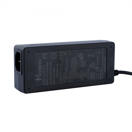 Hismith 24V 5A 120W AC/DC Adapter Power Supply, Barrel Connector