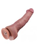 Hismith 12" Dual-Density Ultra Realistic Dildo with Veins, 8.9 Insertable Length