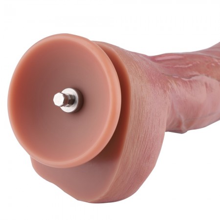 Hismith 12" Dual-Density Ultra Realistic Dildo mit Venen, 8.9 einführbare Länge