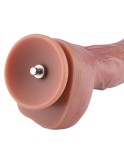 Hismith 12" Dual-Density Ultra Realistic Dildo with Veins, 8.9 Insertable Length