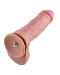 Hismith 10.23" Dual-Density Ultra Realistic Dildo mit Venen, 8.46 einführbare Länge