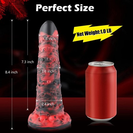 Monster Dildo Anal Dildo G-Punkt Dildo mit Saugnapf