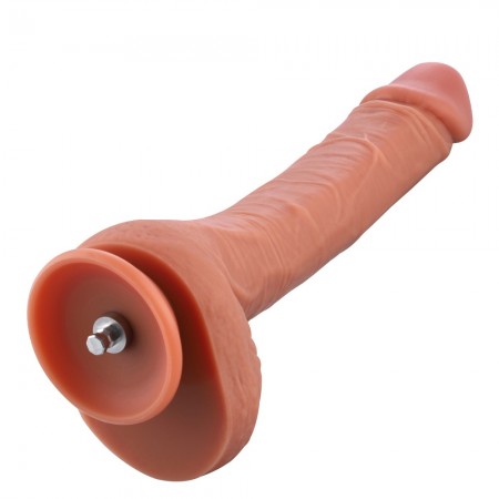 Dildo Oblato in silicone Hismith da 10,2" con sistema KlicLok per la macchina del sesso Hismith Premium - Serie Amazing