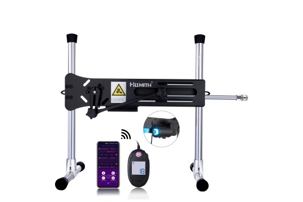 Hismith 100W Motor with LED Light, KlicLok System，digital display Control box + APP Control, EU Plug, Black
