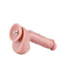 Hismith 20,5 cm/22,5 cm/26,16 cm Silikonowe dildo o podwójnej gęstości z systemem KlicLok