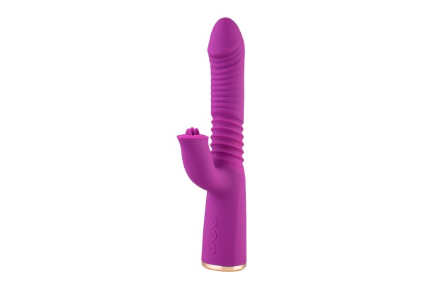 Hismith Conner Vibrating Telescopic Vibrator Vagina Clitoris Stimulation Dildo Massager
