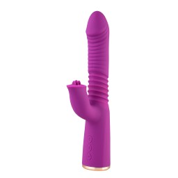 Hismith Conner vibrierender Teleskop-Vibrator, Vagina-Klitoris-Stimulation, Dildo-Massagegerät