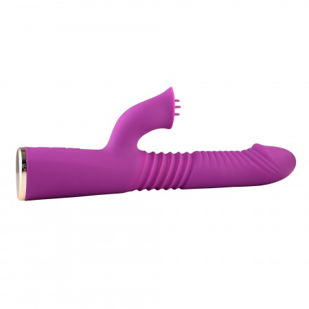 Hismith Conner vibrierender Teleskop-Vibrator, Vagina-Klitoris-Stimulation, Dildo-Massagegerät