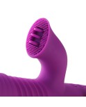 Hismith Conner Vibrerende Teleskopisk Vibrator Vagina Klitoris Stimulering Dildo Massasjeapparat Hismith Conner Vibrerende Teleskopisk Vibrator Vagina Klitoris Stimulering Dildo Massasjeapparat