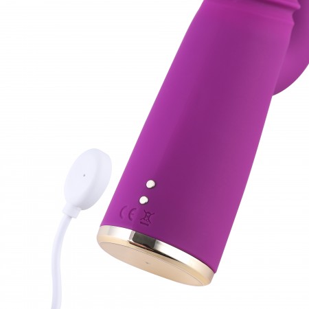 Hismith Conner vibrierender Teleskop-Vibrator, Vagina-Klitoris-Stimulation, Dildo-Massagegerät