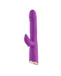 Hismith Dildo Telescopic Vibrator Vattentät magnetisk laddning Sexleksaker för par