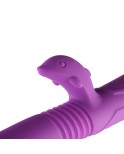 Hismith Dildo Telescopic Vibrator Vattentät magnetisk laddning Sexleksaker för par