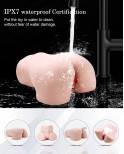 Sinloli realistic size sex toy for men, smart APP remote control with 10 shock and vibration modes