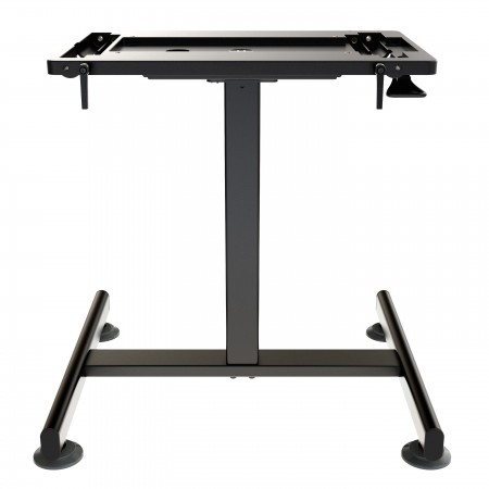 Nastavitelný pneumatický stojan Hismith pro řadu Premium 3.0 a stolní deska – snadné nastavení výšky, robustní design