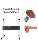 Hismith 31,49 cm Huge Dual Density Silicone Dildo, 23,11 cm Insertable Dong with KlicLok System