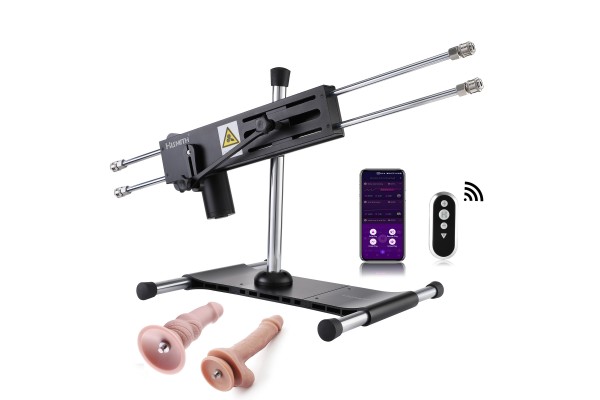 Hismith New Designed Quadruple Penetration Fucking Machine, 360° Premium Sex Machine