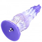 Hismith 22.25 cm Silicone H-Plant Anal Dildo With KlicLok System