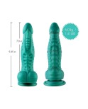 Hismith 9.85 inch silicone anal dildo with KlicLok system