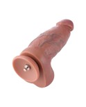 Hismith 9.5" thick realistic dual density silicone dong with KilcLok system