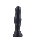 Dildo in silicone Hismith da 8,5 ", inseribile da 7", con dildo anale, nero