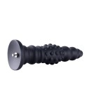 Hismith 11,3" silikon anal dildo, 10,6" innsettbar anal perler dildo med KlicLok System