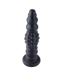 Hismith 11,3” silikonové anální dildo, 10,6” vkládací anální korálkové dildo se systémem KlicLok