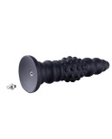 Hismith 11,3" silikon anal dildo, 10,6" innsettbar anal perler dildo med KlicLok System