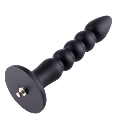Hismith 9.15” Silicone Anal Plug , 8.45” Insertable Anal Beads Dildo with KlicLok System