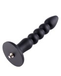 Hismith 9,15” silikon analplugg, 8,45” insättbar analpärlor dildo med KlicLok-system