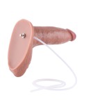 Hismith 9,1" silikone dildo, 7,55" indsættelig længde med KlicLok system, sprøjtende dildo Hismith 9,1" silikone dildo, 7,55" indsættelig længde med KlicLok system, sprøjtende dildo