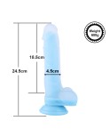 Hismith 8” Glow Dildo, Grows in the Dark Silicone Dong with KlicLok System Hismith 8” Glow Dildo, Grows in the Dark Silicone Dong with KlicLok System